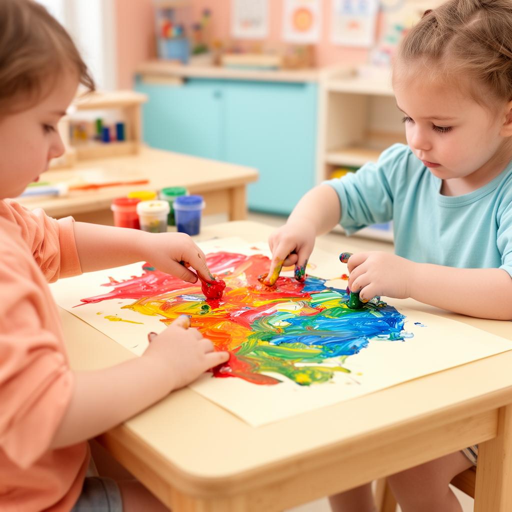 Art and finger painting