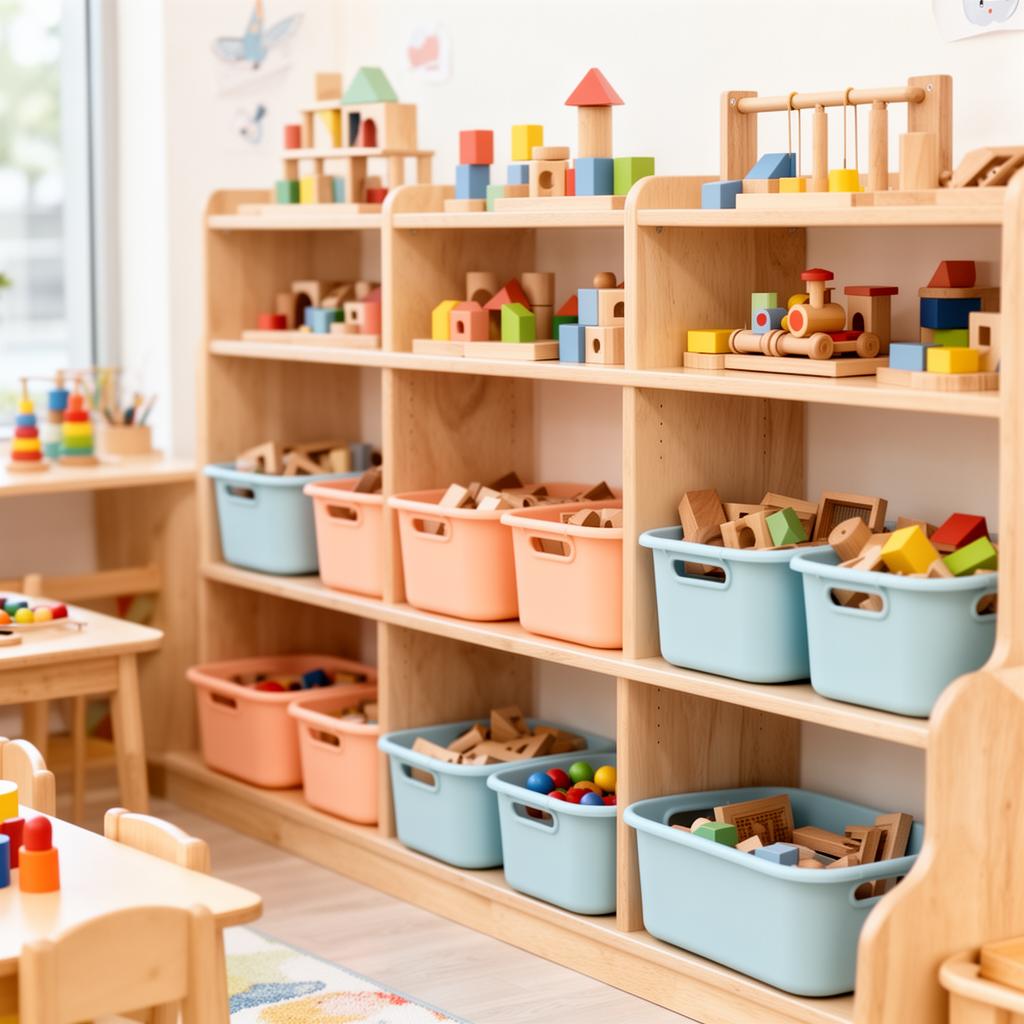 Organized Montessori classroom